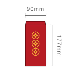 客製燙金紅包袋