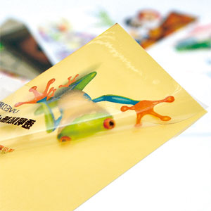 高厚透明貼紙100g