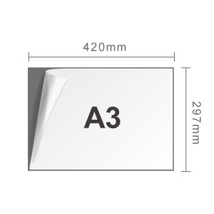 大A3少量貼紙
