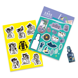 A5雷射切割貼紙